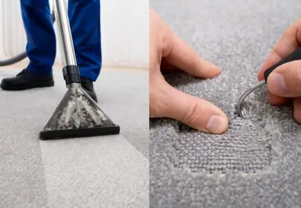 🧼 Carpet Cleaning & Repair Combo